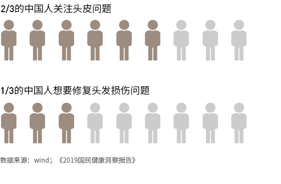 2/3的中国人面临头发问题